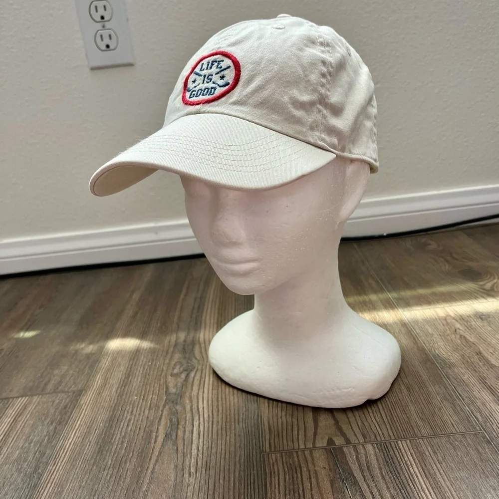 Life is Good Kids Cream Cap